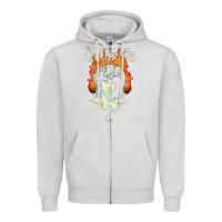 Dove Grey jim Zipper Hoodie - artisFamous