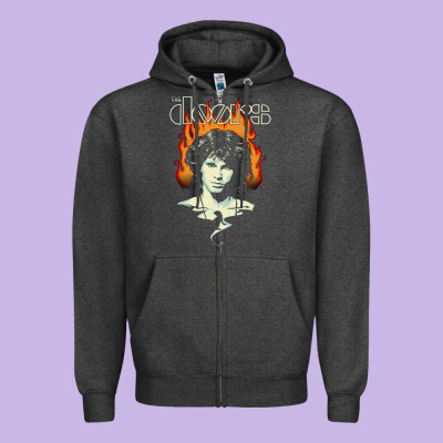 Jim Zipper Hoodie Designed By Artisfamous