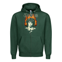 Sports Green jim Zipper Hoodie - artisFamous