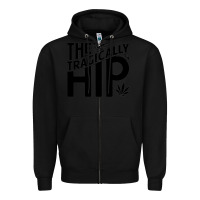 Black VINTAGE Zipper Hoodie - artisFamous