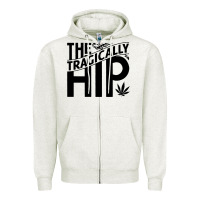Oatmeal Heather VINTAGE Zipper Hoodie - artisFamous