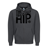 Smoke VINTAGE Zipper Hoodie - artisFamous