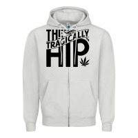 Dove Grey VINTAGE Zipper Hoodie - artisFamous