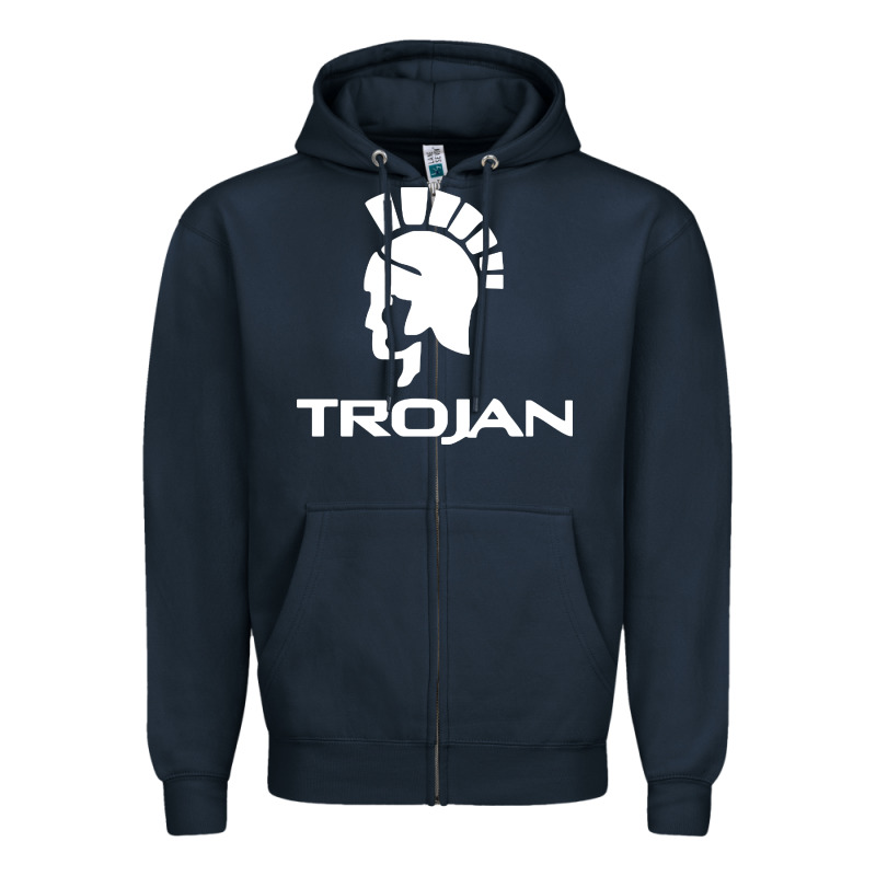 Trojan Condoms Champion Zipper Hoodie by artisFamous | Teevron