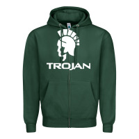 Sports Green trojan condoms champion Zipper Hoodie - artisFamous