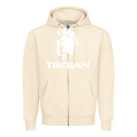 Sandshell trojan condoms champion Zipper Hoodie - artisFamous