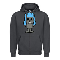 Smoke rocky the squirrel Zipper Hoodie - artisFamous