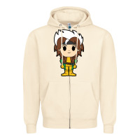 Sandshell rogue x men chibi Zipper Hoodie - artisFamous