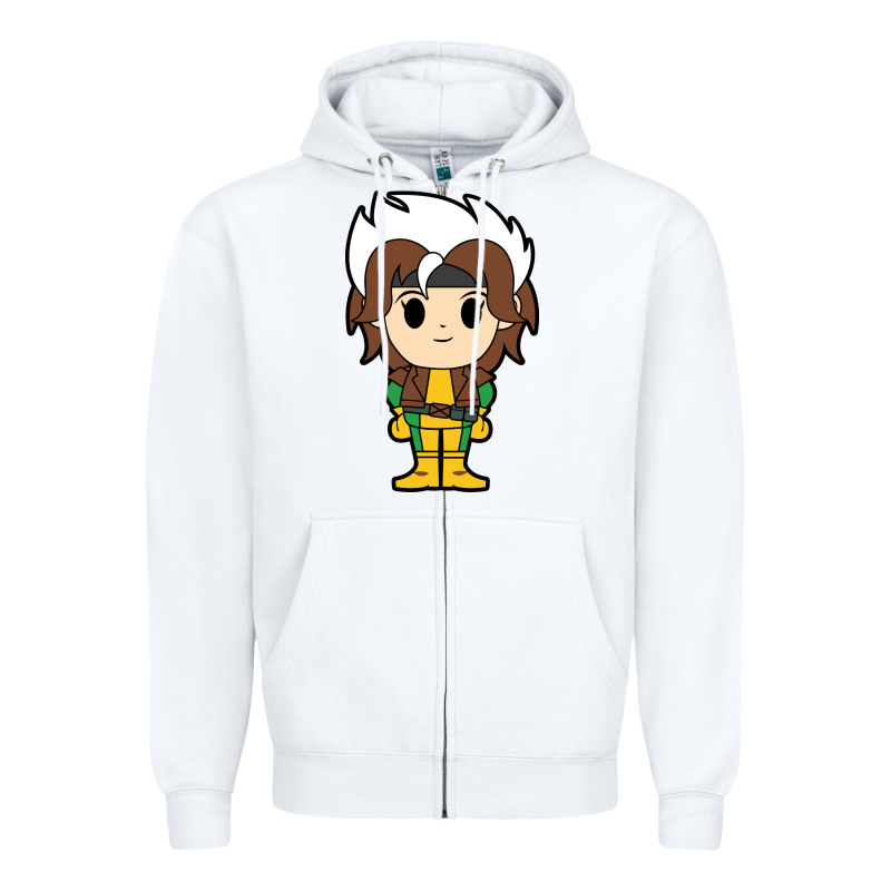 Rogue X Men Chibi Zipper Hoodie by artisFamous | Teevron