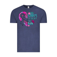 Vintage Denim This Girls Fought and Won Cancer Vintage Tee - BundleAndBundleShop