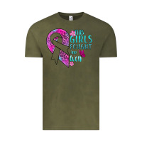 Vintage Olive This Girls Fought and Won Cancer Vintage Tee - BundleAndBundleShop