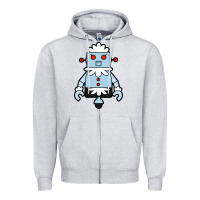 Heather Grey rosie the jetsons Zipper Hoodie - artisFamous
