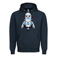 Navy rosie the jetsons Zipper Hoodie - artisFamous