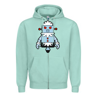 Seafoam rosie the jetsons Zipper Hoodie - artisFamous