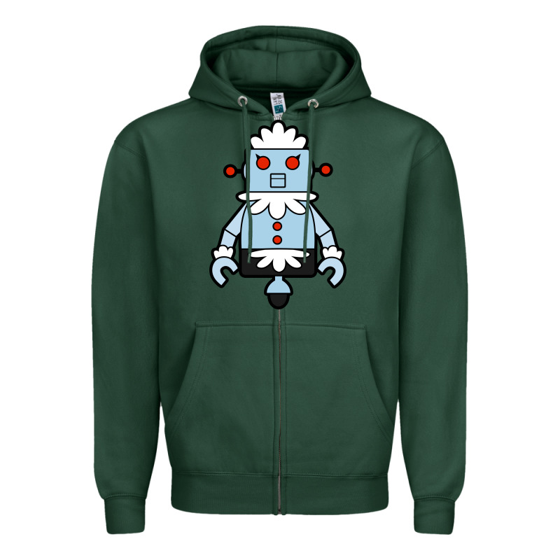 Rosie The Jetsons Zipper Hoodie by artisFamous | Teevron