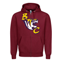 Burgundy Benedict Gift Art Zipper Hoodie - artisFamous