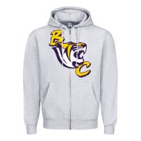 Heather Grey Benedict Gift Art Zipper Hoodie - artisFamous