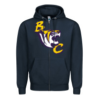 Navy Benedict Gift Art Zipper Hoodie - artisFamous