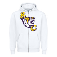 White Benedict Gift Art Zipper Hoodie - artisFamous