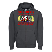 Smoke shy guys burger and fries Zipper Hoodie - artisFamous