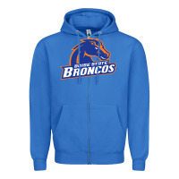 True Royal Boise Design Zipper Hoodie - artisFamous