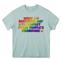 Arona What a beautiful day to respect other people's Heavy Core Tee - CowGirlArtShop