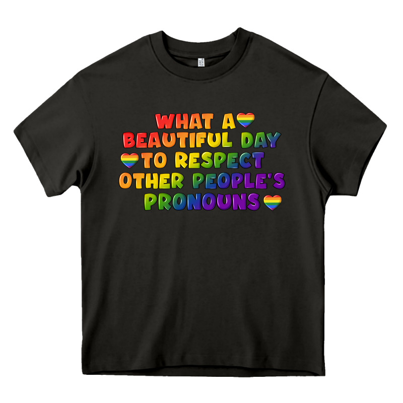What A Beautiful Day To Respect Other People's Heavy Core Tee by CowGirlArtShop | Teevron