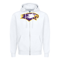 White elmira college Zipper Hoodie - artisFamous
