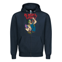 Navy municipal waste new Zipper Hoodie - artisFamous