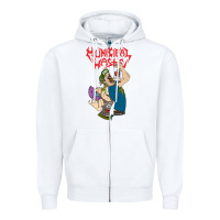 White municipal waste new Zipper Hoodie - artisFamous