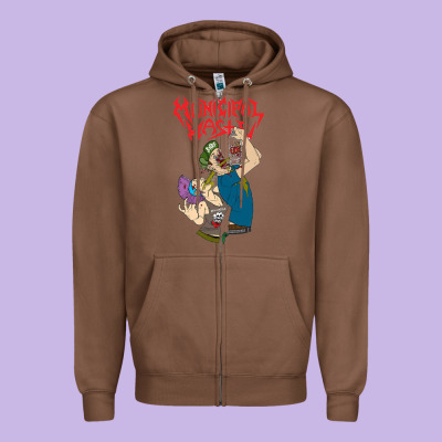Municipal Waste New Zipper Hoodie Designed By Artisfamous