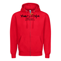 Red Rest in Peace Young Dolph Zipper Hoodie - artisFamous