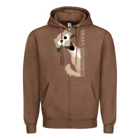 Chestnut silken windsprite classic Zipper Hoodie - artisFamous
