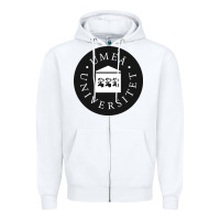 White umeå university Zipper Hoodie - artisFamous