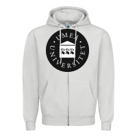 Dove Grey umeå university Zipper Hoodie - artisFamous