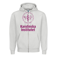 Dove Grey karolinska institute Zipper Hoodie - artisFamous