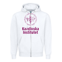White karolinska institute Zipper Hoodie - artisFamous