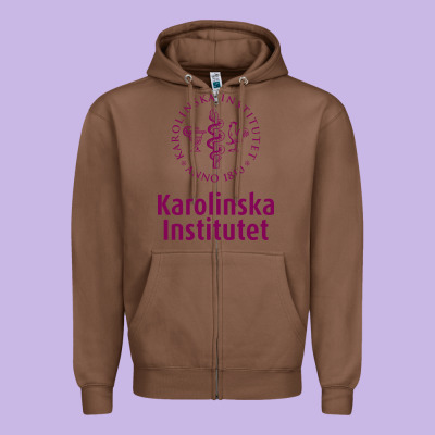 Karolinska Institute Zipper Hoodie Designed By Artisfamous
