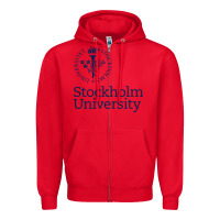 Red stockholm university Zipper Hoodie - artisFamous
