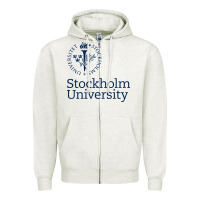Oatmeal Heather stockholm university Zipper Hoodie - artisFamous