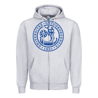 Heather Grey university of gothenburg Zipper Hoodie - artisFamous