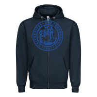 Navy university of gothenburg Zipper Hoodie - artisFamous