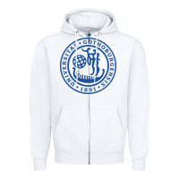 White university of gothenburg Zipper Hoodie - artisFamous