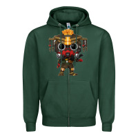 Sports Green Funko Pop Zipper Hoodie - artisFamous