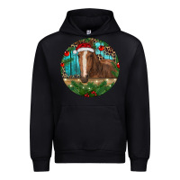 Brown Horse Christmas Urban Hoodie | Teevron