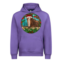 Tulip Brown Horse Christmas Urban Hoodie - RanaPortraitStore