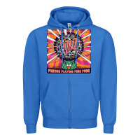 True Royal Best Pigeons Playing Ping Pong Music Zipper Hoodie - artisFamous