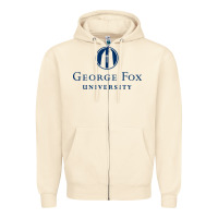 Sandshell George Fox College Design Zipper Hoodie - artisFamous