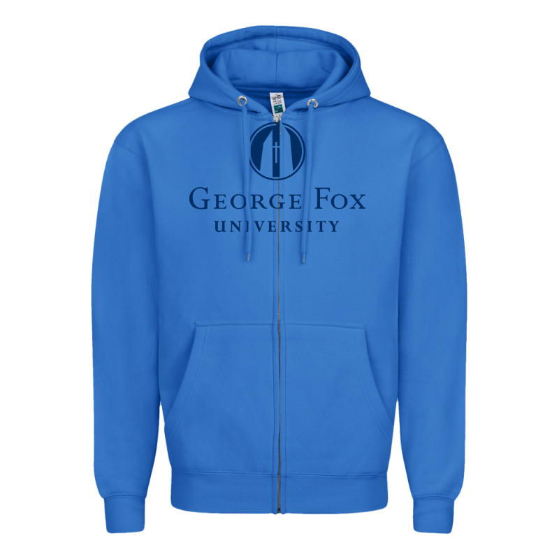 George Fox College Design Zipper Hoodie by artisFamous | Teevron