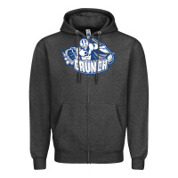 Charcoal Heather The Crunch, Syracuse Zipper Hoodie - artisFamous